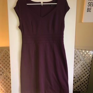 Purple Banana Republic Pencil Dress